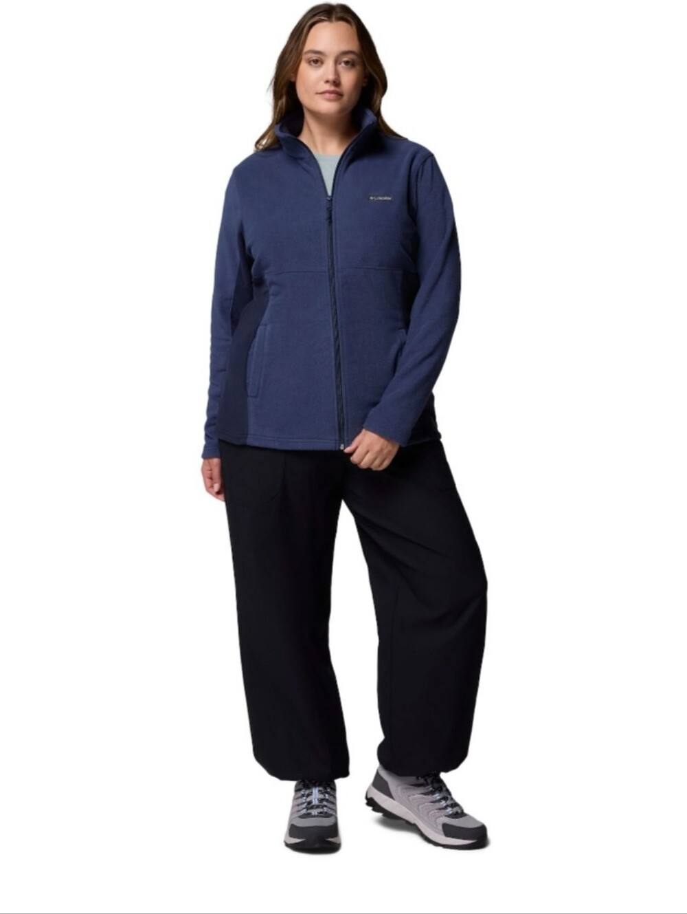 Columbia NWOT Women's Basin Trail III Full Zip Fleece Jacket - Colorblock - XXL